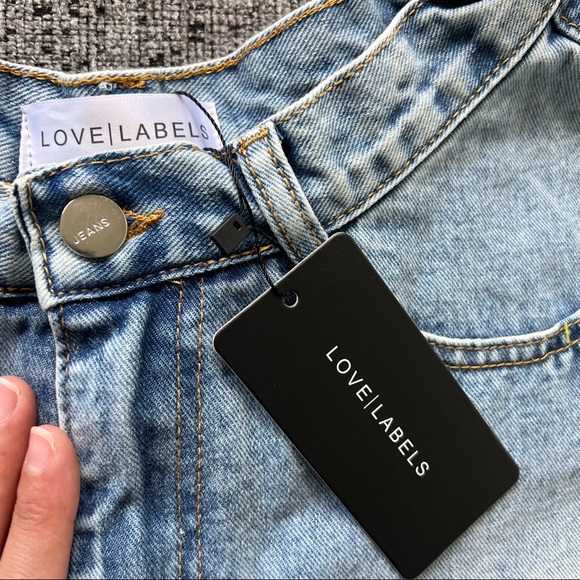 COPY - Denim flare shorts by Love|Labels size XS - Picture 2 of 6